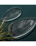 Patera dekoracyjna 43x20x3cm Debi/01 biała Eurofirany