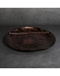 Patera dekoracyjna 20x20x2cm Pati/01 brązowa/czarna Eurofirany