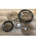 Patera dekoracyjna 16x16x2cm Lea/01 czarna  Eurofirany