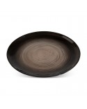 Patera dekoracyjna 21x21x1cm Lea/02 czarna  Eurofirany