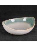 Misa dekoracyjna 23x21x8cm Liana/03 kremowa/miętowa Eurofirany