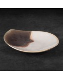 Patera dekoracyjna 28x23x6cm Katia/01 kremowa/beżowa Eurofirany