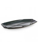 Patera dekoracyjna 41x20x3cm Teo/01 granatowa Eurofirany 