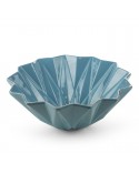 Misa dekoracyjna 28x28x11cm Alani 2/01 niebieska/złota Eurofirany 