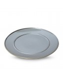 Patera dekoracyjna 30x30cm Simona 4/01 oliwkowa Eurofirany 