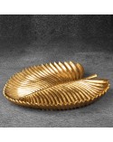 Patera dekoracyjna 28x28x3cm Femi/03 złota Eurofirany