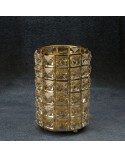 Świecznik dekoracyjny 12x17cm Tesa/03 złoty Eurofirany 