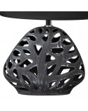Lampa stołowa 25x16x40cm Dakota/1 czarna Eurofirany 