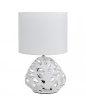 Lampa stołowa 25x16x40cm Dakota/2 biała Eurofirany 