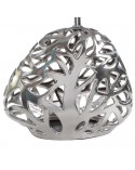 Lampa stołowa 37x19x52cm Dakota/3 srebrna/czarna Eurofirany 