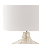 Lampa stołowa 38x18x58cm Liza/01 kremowa/złota Eurofirany