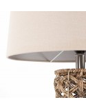 Lampa stołowa 38x38x60cm Amy/01 brązowa/beżowa Eurofirany 