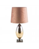 Lampa stołowa 38x75cm Kayla/01 cegła/złota Eurofirany 