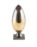 Lampa stołowa 38x75cm Kayla/01 cegła/złota Eurofirany 