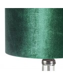 Lampa stołowa 32x32x61cm Kim/01 ciemnozielona Eurofirany 