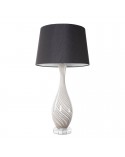 Lampa stołowa 32x39x73 Megi/01 czarna/srebrna Eurofirany