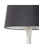 Lampa stołowa 32x39x73 Megi/01 czarna/srebrna Eurofirany
