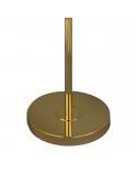 Lampa podłogowa 43x157cm Lotos 9/L/01 turkusowa/złota Eurofirany 