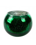 Doniczka dekoracyjna 15x11cm Verre 3/1 zielona Eurofirany