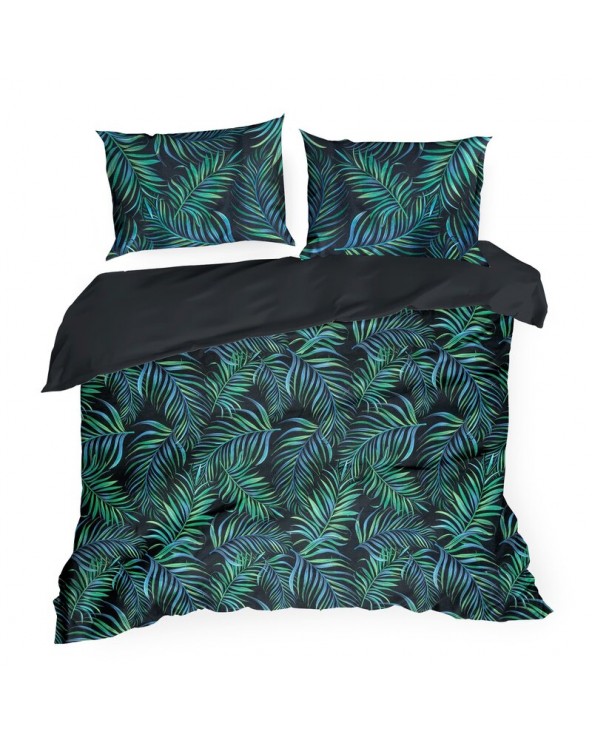 Pościel mikrofibra 140x220 + 1x70x80 Palms 01 Eurofirany