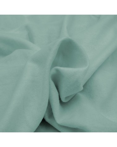 Prześcieradło flanela bawełniana 90x200x20 z gumką turkusowe Darymex