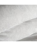 Pościel adamaszek 200x220 + 2x70x80 Damask biała Eurofirany 