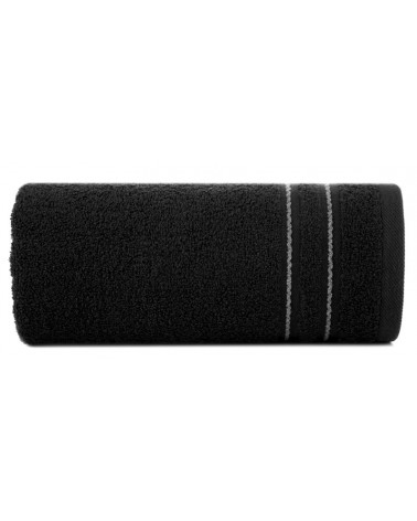 Ręcznik bawełna 70x140 Emina czarny Eurofirany 