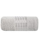 Ręcznik bambus Bambo II 50x90 srebrny