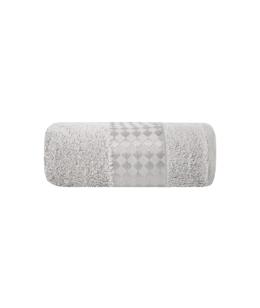 Ręcznik bambus Bambo II 50x90 srebrny