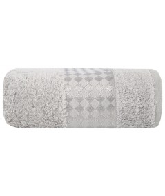 Ręcznik bambus Bambo II 50x90 srebrny