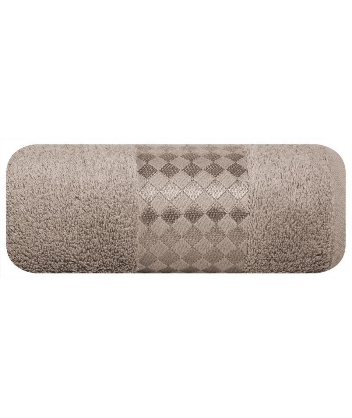 Ręcznik bambus Bambo II 70x140 ciemnobeżowy