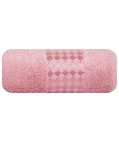 Ręcznik bambus Bambo II 70x140 ciemnoróżowy