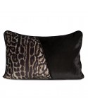 Poszewka velvet 35x55 Freya 3 czarna Eurofirany 