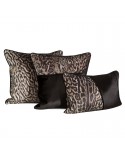 Poszewka velvet 35x55 Freya 3 czarna Eurofirany 