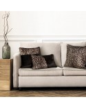 Poszewka velvet 35x55 Freya 3 czarna Eurofirany 