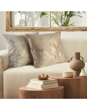 Poszewka velvet 45x45 Melody beżowa Eurofirany 