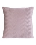 Poszewka velvet 45x45 Sofia pudrowa Eurofirany 