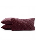 Poduszka velvet 30x50 Velvet bordowa Eurofirany 