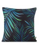 Poszewka 40x40 Palms czarna/zielona Eurofirany 