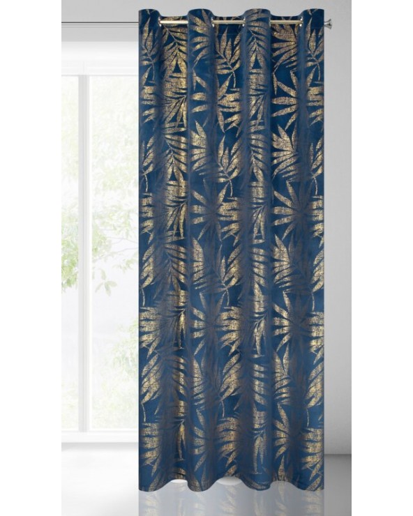 Zasłona velvet 140x250 Elena granatowa Eurofirany Zasłona velvet 140x250 Elena granatowa Eurofirany