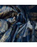 Zasłona velvet 140x250 Elena granatowa Eurofirany 