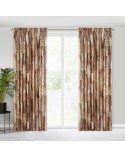 Zasłona velvet 140x270 Ella ceglasty Eurofirany 