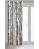 Zasłona velvet 140x250 Malia stalowa Eurofirany 