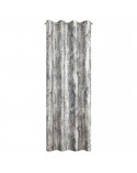 Zasłona velvet 140x250 Malia stalowa Eurofirany 