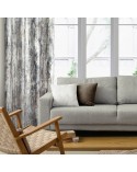 Zasłona velvet 140x250 Malia stalowa Eurofirany 