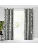 Zasłona velvet 140x250 Melody stalowa Eurofirany 