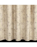 Zasłona velvet 135x270 beżowa/szampański Eurofirany 