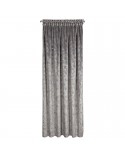 Zasłona velvet 135x270 stalowa/szampańska Eurofirany 