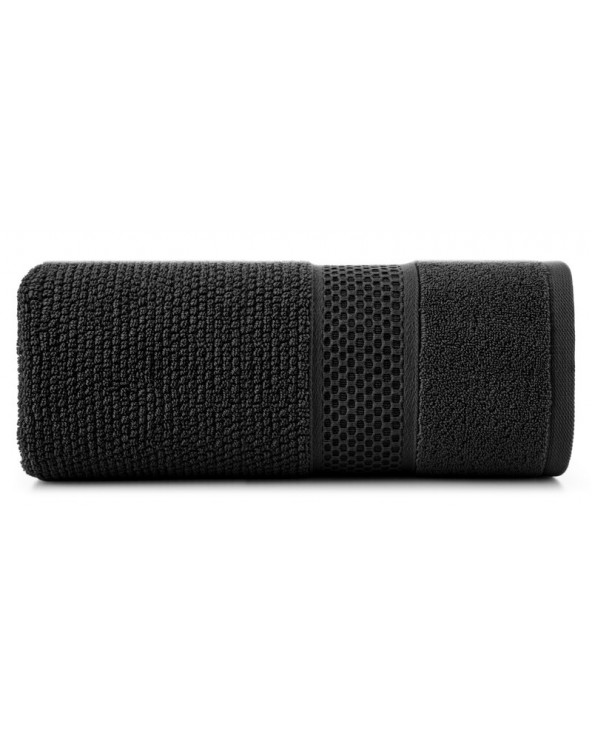 Ręcznik bawełna 70x140 Danny czarny Eurofirany 
