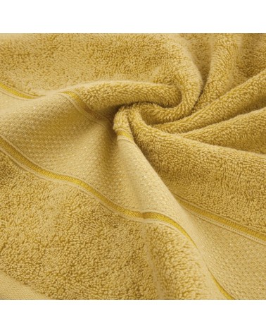 Ręcznik bawełna 70x140 Liana musztardowy Eurofirany 